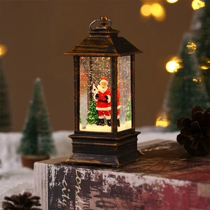 JN Factory Direct Luxury Christmas Novelty Products Cute Little Xmas Tree Light up Decorations Painted Holiday Supplies