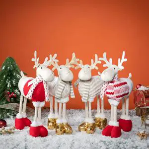 Navidad Home Decor Christmas Items Doll Gnomes Products Figurine Toys Ornaments Gifts Decoration Reindeer Deer