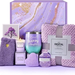 Gift Sets Purple Mother'S Day Gift Set Box Custom Logo Christmas Valentine Mothers Day Gift Box Natural Bath