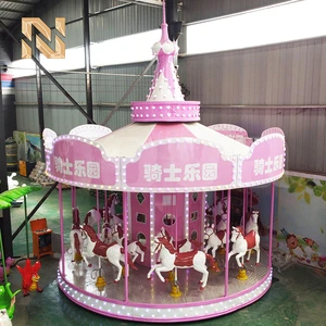 Nova Rides Luxury Carousel Ride Price Ride 16 Seats Indoor Knight Club Carnival Rides Meteor Hammer Rides For Sale