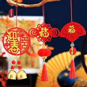 New Year Enterprise Shopping Mall Decoration Spring Snake Year Cloth Pendant Dragon Gift Corporate Parties Felt Cloth Year
