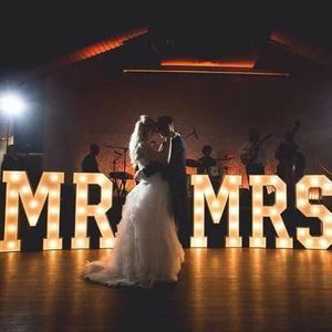 Outdoor Waterproof Giant Letters 3ft Marquee Letters 4ft Giant Light up Number Led Big Marquee Numbers for Wedding Events Party