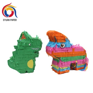 Handmade Disposable Eco-Friendly Paper Pinata for Kids Thanksgiving Halloween Christmas New Year Easter Celebrations Birthday