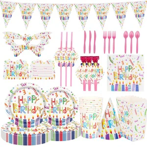 New Children's Birthday Party Set With Theme Decoration for Home Decoration