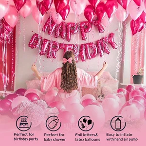 Custom Eco-Friendly Halloween & Birthday Letter Foil Balloon Set Personalized Alphabet Kit for Adult Kids Parties