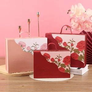 Mother's Day Gift Box Creative Birthday Gift Box Exquisite Portable Gift Box Wholesale