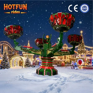 Customized Attractions Christmas Rides 32 Seats Energy Storm Ride Thrill Amusement Park Rides Carnival Games Energy Claw Ride