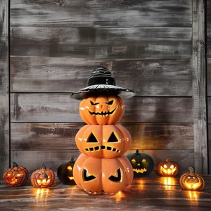 Halloween Party Supplies Holiday Decorations Supply Ghost Pumpkin Halloween Photo Booth Props