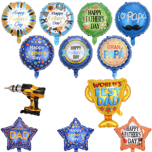 Colorful Children's Birthday Party Balloons Party Decoration Supplies for Father's Day