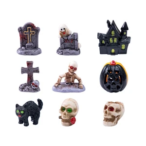 weij cross-border new products halloween couple dolls, cute diy decorative accessories, micro-landscape desktop small o