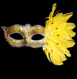 Funny Costume Cosplay Venetian Mardi Gras Carnival Masquerade Animal Mask Feather Party Mask for Kid Party Holiday Supply Xmas