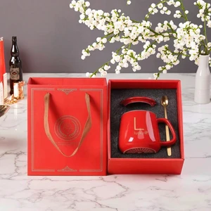 Promotional Coffee/Tea Mug Gift Set with Logo Printing for Occasions like Christmas Mother's Day Chinese New Year Thanksgiving