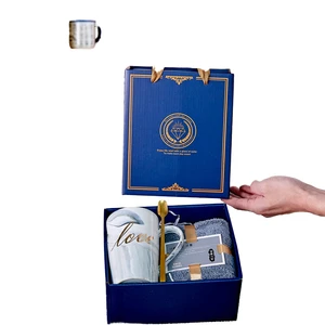 Lunaire Personalized Wedding Favors Set Custom Logo Coffee Mug with Towel for Christmas or Mother's Day Guests' Gifts