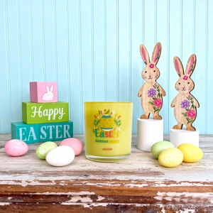 Wholesale High Quality Handmade Candle Home Decor Easter Gift Candle Custom Fragrance Logo Soy Wax Luxury Scented Candle Candles