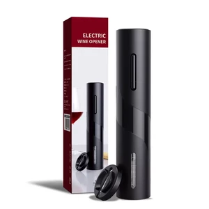 Business Gifts Items Customized Personal Logo Dry Battery Automatic Electric Corkscrew Wine Opener