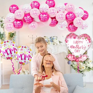 New Design Mother's Days Foil Balloon Set Personalized Mother's Day Gift Balloon Bouquet for Party Decoration
