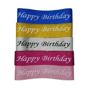 Happy Birthday Sash for Birthday Girl Adult Birthday Party Decoration Gift