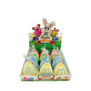 Wholesale Cartoon Pattern Decorations Gift Diy Easter Egg Painting Toy