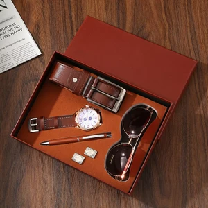 Luxury Dad Gift Set for Father's Day Electric Massager Organic Tea Blend Fitness Tracker-Relaxation Gifts