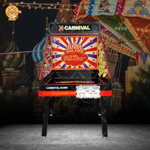 LTG Dice Toss Carnival Games Foldable Carnival Games for Adult Prizes Machine Carnival Game Booth