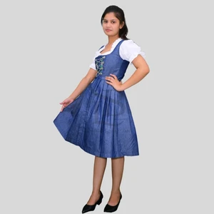 New Style Best Germany Bavarian Traditional Dirndl Costume Girls Beer Festival Oktoberfest Dirndl Dress Wholesale Rate OEM
