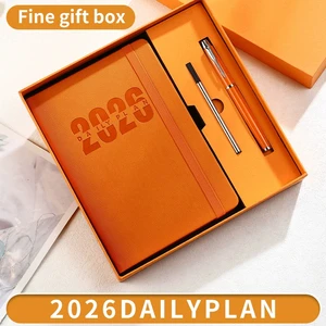 2026 Trending High End Stainless Steel Promotional Giveaway Gift Set for Corporate Use Father's Day Valentine's Day-Pen Notebook