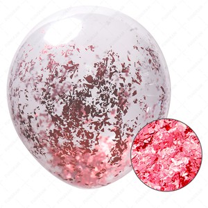 Confetti Balloons Party Supply Customize Stuffing 12inch Clear Balloon Wedding Birthday Party Decoration Confetti Latex Balloon