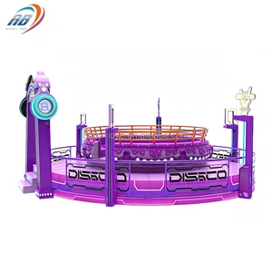 Amusement Kids Adult Rides Outdoor Playground Jumping Crazy Disco TAGADA Rides For Sale
