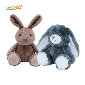 Famipet Manufacturer Wholesale Custom Kawaii Rabbit Design Cute Bunny Soft Plush Toy Stuffed Animal Toys