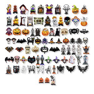 Wholesale Aluminum Film Mylar Cartoon Ballons Globos Helium Halloween Decoration Foil Balloons 2026 Set