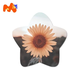 DIY Creative Family Gift Children's 3D MDF Magnetic Ornament Sublimation Blank Customizable Handmade Refrigerator Magnet