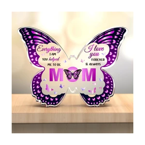 Mom's Gift Unique Mothers Birthday Gift Creativity butterfly Acrylic Souvenirs Gifts, Christmas Thanksgiving Mother's Day