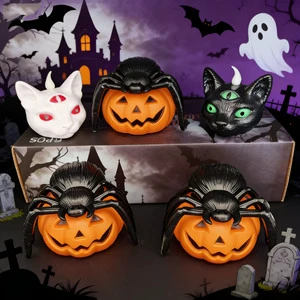 Halloween Ornaments Skeleton Electronic Light Skeleton Joints Can Be Activity Jack-o-lantern Party Props Halloween Gift