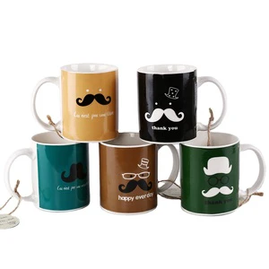 Cheap Funny Ceramic Mug With Toy Birthday Fathers Day Best Gifts Set for Mothers Day