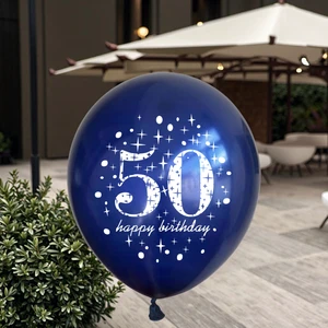 China Manufacturer Customizable Printed Single Latex Balloon Confetti Set for Adult Birthday Party Decorations CYPARTYON