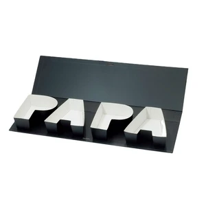 2025 New Pulida Spanish Language Father's Birthday PaPa Gift Box DAD Shaped Gift Box for Father's Day