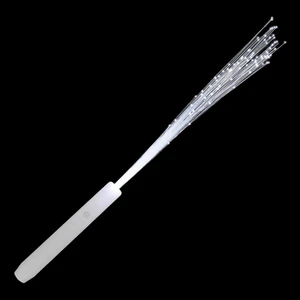 Neon-Glo LED Light-Up Fiber Optic Glow-in-the-Dark Wands for Kids & Adults-Birthday New Year Party Supplies