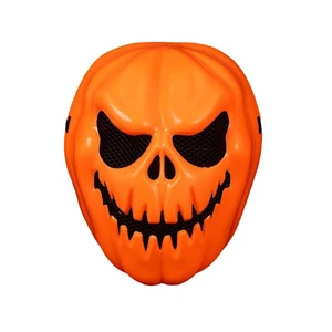 Factory Custom Halloween Pumpkin Mask Plastic Product Halloween Costumes Party Masks