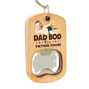 Personalized Pattern Father's Day Gift for Dad's Birthday DIY Bottle Opener