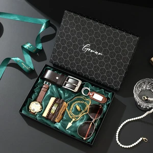 2026 Trending Men's Gift Set Watch Belt & Sunglasses Christmas Valentine's Day Business Gifts Groomsmen Souvenirs Christmas Gift
