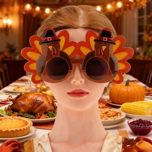 PESENAR Thanksgiving Festival Party Thanksgiving costume, Thanksgiving Turkey glasses costume