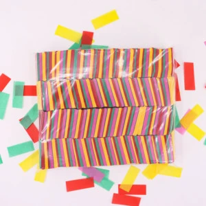 Biodegradable Mix Color Rainbow Paper Confetti for Carnival Festival Weddings Easter Birthday Christmas