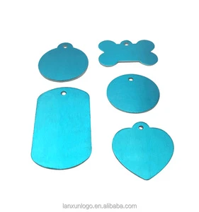 Custom Blank Zinc Alloy Dog Tag Metal Stamped for Silk Screen Printing Antique Angel Cross Fashion Themes New Year Birthday