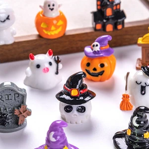 New 3D Halloween decorations: ghost, skull, pumpkin DIY artificial pumpkin Halloween accessories