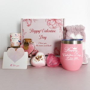 High Quality in Stock Thermal Eggshell Cup Romantic Set Can Add logo Best Christmas Giveaway Lovers Valentine Gift for Ladies