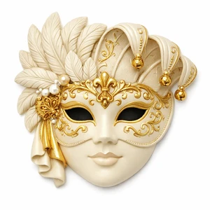 WeiVista Elegant Venice Carnival Fridge Magnet Resin Festival Souvenir Decorative Magnet Custom Manufacturer Gift Retail