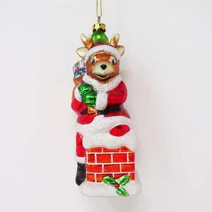 Factory New Year 2025 Decoration Cute Fawn Backpack Decorations