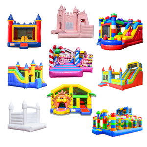 Customized Commercial Grade PVC Adult Industry Bounce House Inflatable Bouncy House Jumping Castle For Kids