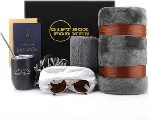 Customized Logo Father's Day Gift Set Get Well Soon Gifts for Men Care Package for Him Thinking of You Gifts for Him