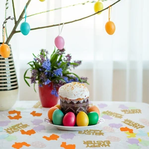 Easter Confetti Happy Easter Rabbit Party Throws Festive Party Decoration Supplies